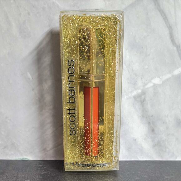 Scott Barnes New Flossy Glossy lip gloss in Blaze full size 5.2 g - Picture 2 of 9